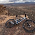 My Epic 9 Sport laying on top of the Zen trail in St. George, Utah.